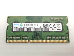 A481◇◆中古 samsung 4GB 1Rx8 PC3L-12800S メモリ