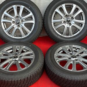 バリ溝。ARREST 14インチ× 5.5J +42 PCD100 ICE ESPORTE 175/65R14スタッドレス4本。ヤリス ベルタ クー bB ポルテ フィット ノート 他等