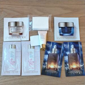 ESTEE LAUDER 化粧水 美容液 セラム エスティーローダー 化粧スポンジ付き サンプル各種