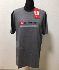 ★即決★新品★送料無料★匿名発送★US SF限定★ THE NORTH FACE ザ・ノースフェイス Tシャツ USサイズ S GREY TNF