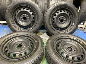 シエンタ純正 15インチスタッドレス 1台セット 175/65R15 175/65-15 ハンコック W626 バリ溝 中古タイヤ