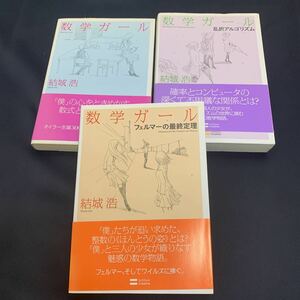 ★数学ガール 乱択アルゴリズム フェルマーの最終定理 3冊セット 結城浩 ピタゴラスの定理 背理法 期待値 フィボナッチ数列 古本 古書★