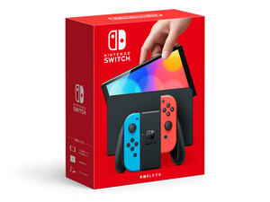 Nintendo Switch 有機ELモデル Joy-Con(L) ネオンブルー/(R) ネオンレッド 新品未使用 本体 任天堂スイッチ Neon 4902370548501