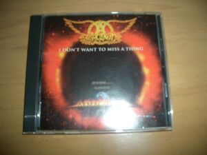 Aerosmith 「I Don't Want to Miss A Thing」エアロスミス　美品