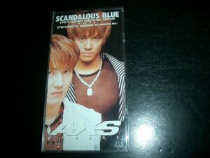 【SCANDALOUS BLUE】 AXS(access) アクセス/ＣＤケース付き 即決