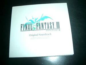  ultra rare FINAL FANTASY Ⅲ original soundtrack beautiful goods! prompt decision!!