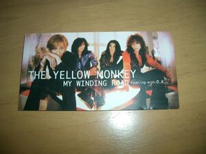 8cmCD THE YELLOW MONKEY MY WINDING ROAD 即決!お勧め