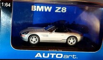 【送料無料・未使用】◆◆　AUTO art 1：64　◆◆ 20081　BMW Z8（ SILVER ）◆◆　オートアート　◆　5004　◆_画像1