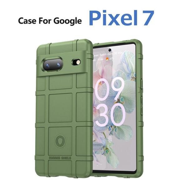 Google Pixel 7 ケース グリーン アーミー