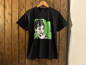 新品●ローマの休日　オードリー・ヘプバーン　プリントTシャツ●アカデミー賞/エミー賞/グラミー賞/トニー賞/女優/映画