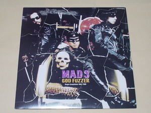 GARAGE PUNK：MAD3 / GOD FUZZER(LP,初期シングル集,EDDIE LEGEND,HARUTO,KYO MAD,THE 5.6.7.8'S,ホンコンナイフ) 