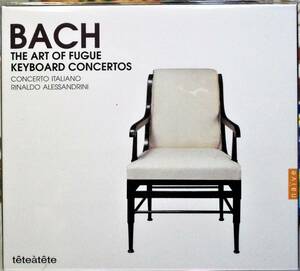 ★極稀2CDデジパック★Alessandrini italiano Bach art of fuga key board concerto アレッサンドリーニ バッハ フーガの技法