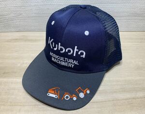  new work [kubota]3 model two-tone mesh cap ( navy × gray )