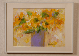 Art hand Auction [Organisierter Verkauf] Sommerblumen Acrylarbeit sma7283, Kunstwerk, Malerei, Acryl, Gouache