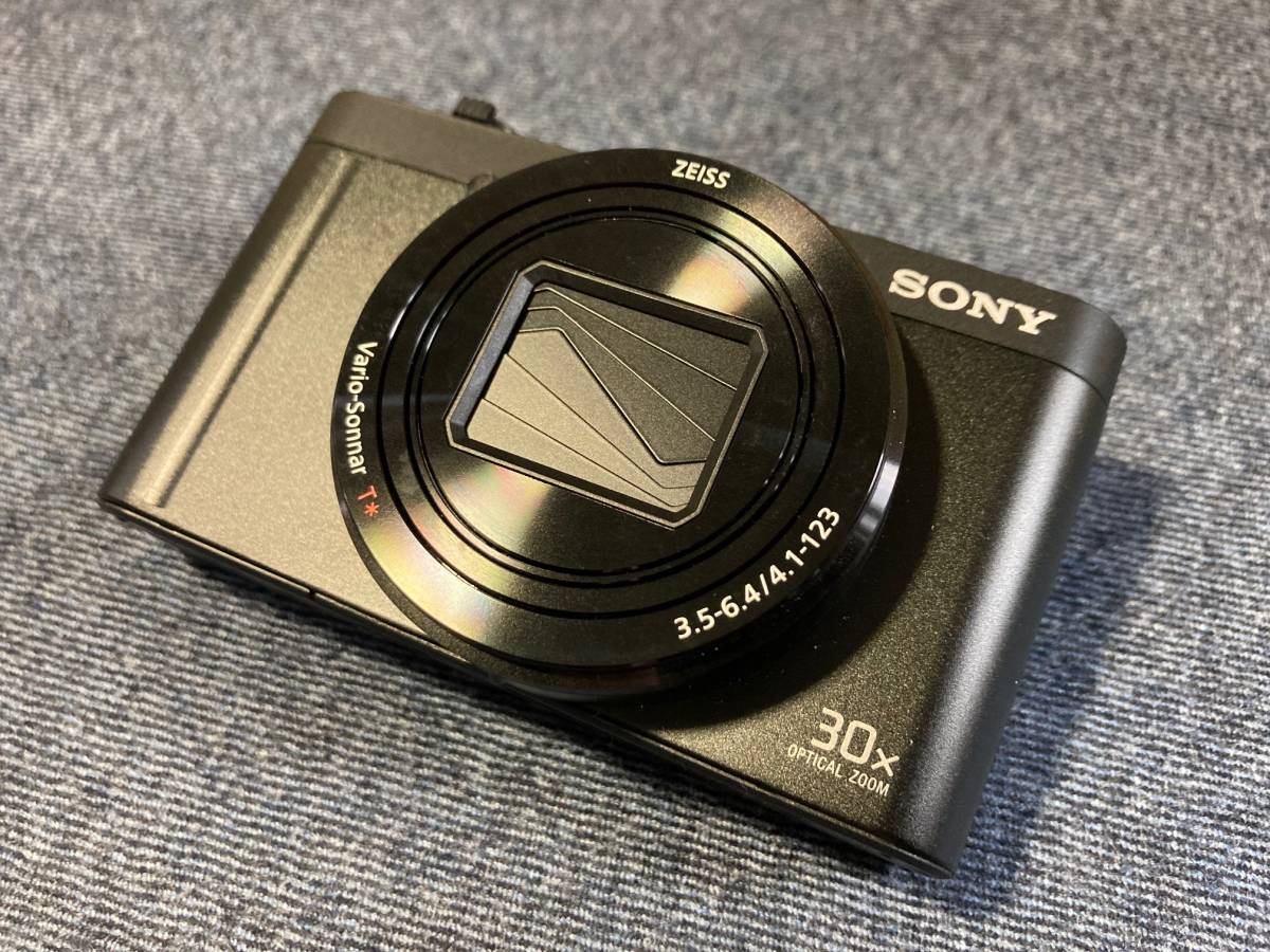使用頻度 極少 超美品 SONY サイバーショット DSC-WX500 ブラック 元箱