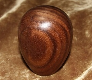 木製シフトノブ(材質：ウォールナット）10ｘ1.5mm（EG-48.8D72.3L)