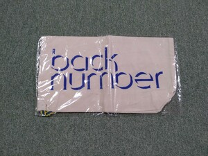 新品未開封★back numberバックナンバー★2013年 夏フェス★ストライプショルダーコットンバッグ★グッズ