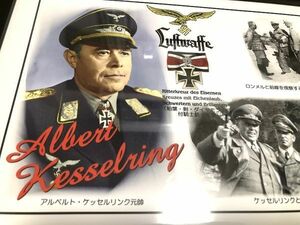 送料込み）ドイツ空軍の将軍　①アルベルト・ケッセルリンク元帥（ポーランド侵攻、フランス侵攻、バトル・オブ・ブリテン、アフリカ軍団）