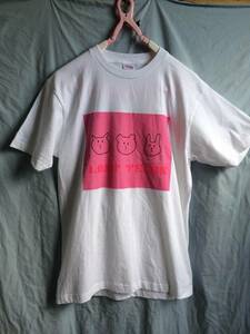 HKT48　宮脇咲良　半袖Tシャツ　メンズL　綿100％　匿名配送　(管0074)