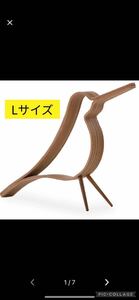 新品未使用　クーイーデザイン　バード L 20cm オーク　cooee design bird