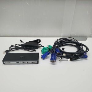 ＠T0431【動作確認済み】corega PC切り替え器 PC Changer CG-PC4UV 最大4台対応