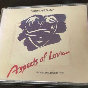 アスペクツオブラブ　ミュージカル　輸入版　2枚組　中古CD　Aspects of Love [Original LONDON Cast Recording]