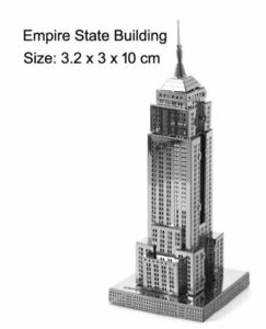 EmpireStateBuiding empire state Building /DIY child therefore. 3D construction model puzzle oil tower, disassembly house, famous . building. fading n yellowtail,