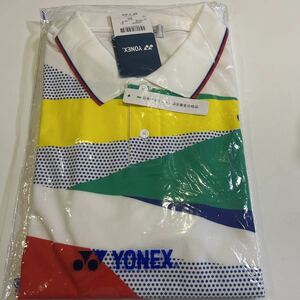  free shipping Yonex game shirt polo-shirt Uni XO size made in Japan stylish new goods tag attaching 