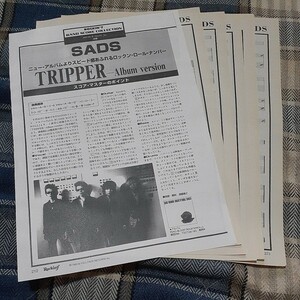 ロッキンf☆バンドスコア☆切り抜き☆SADS『TRIPPER(アルバム・バージョン)』▽7C：ccc406