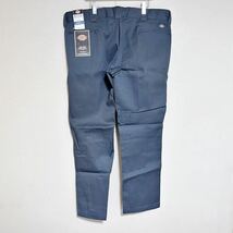 4-10 未使用 DICKIES ディッキーズ スリム ストレート ワーク パンツ メンズ 873 WP873CH チャコール 42x32_画像1