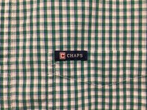 CHAPS B.D CHECK SHIRT RALPH LAUREN SIZE M チャップス ボタンダウン チェック 半袖 シャツ ラルフ ローレン_画像3