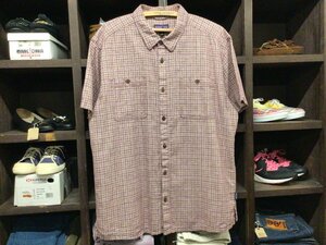 Большой размер PATAGONIA CHECK S/S РАЗМЕР РУБАШКИ XL Patagonia Check Рубашка с коротким рукавом