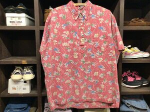 ビックサイズ 90'S REYN SPOONER PULL OVER ALOHA S/S SHIRT SIZE XL? レイン スプーナー プルオーバー ボタンダウン アロハ 半袖 シャツ