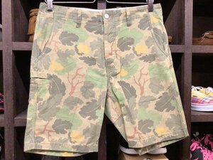 MAIDEN NOIR SLIM FIT TREE CAMO SHORTS SIZE 32 メイデン ノワール スリム フィット ツリー カモ ショーツ 短パン 迷彩 カモフラ