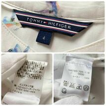 トミーヒルフィガー　ヘンリーネック　レーヨンブラウス　ハチドリ　ホワイト　レディース　Mサイズ　TOMMY HILFIGER_画像10