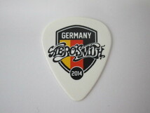 ★エアロスミス Aerosmith ジョー・ペリー Joe Perry 2014 ドイツ Germany Tour ギターピック_画像1