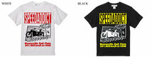 【スピードアディクト T-shirt】BLACK L/黒アメコミデザインvincentblack shadowトライアンフbsanortonducatimv agstaスピードウェイ60s70s_画像2