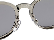 BOSLLINGTON SUNGLASS for JAPANESE CLEAR GRAY × LIGHT SMOKE/ボスリントンサングラスクリア透明フレームライトスモークカジュアルダウン_画像6