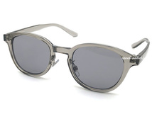 BOSLLINGTON SUNGLASS for JAPANESE CLEAR GRAY × LIGHT SMOKE/ボスリントンサングラスクリア透明フレームライトスモークカジュアルダウン_画像1