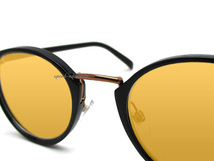 GOLD BRIDGE BOSTON SUNGLASS BLACK × ORANGE/ゴールドブリッジボストンサングラスボスリントンオレンジカラーレンズ流行トレンドグラサン_画像7