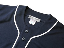 胸スピードアディクト BASEBALL SHIRT NAVY L/ネイビー紺メジャーリーグ半袖シャツメンズレディースお洒落おしゃれvintageアメカジuvカット_画像4