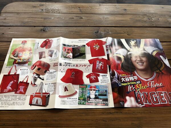 女性自身付録 大谷翔平 祝29歳スペシャルピンナップ 野球メジャー