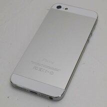 美品 au iPhone5 32GB ホワイト 即日発送 スマホ Apple au 本体 白ロム あすつく 土日祝発送OK_画像2