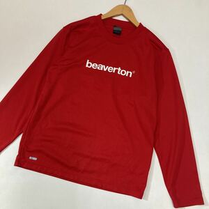 246 NIKE ナイキ DRI-FIT 長袖Tシャツ ロングスリーブ カットソー beaverton ビーバートン USA メンズ 速乾 スポーツ 30713P