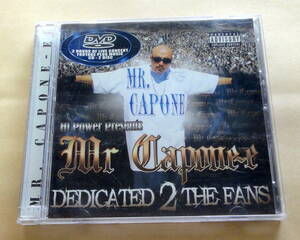 Mr. Capone-E Dedicated 2 The Fans CD + DVD Hi Power Entertainment G-Funk G-RAP チカーノラップヒップホップ
