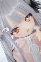 ☆ひまわりのたね☆DDH-01☆セミホワイト肌☆おまけ碁石アイ舌パーツ☆_画像9