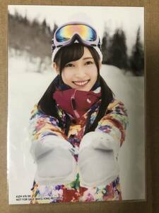 NGT48 山口真帆 AKB48 シュートサイン 通常盤 生写真 みどりと森の運動公園