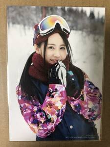 NGT48 西村菜那子 AKB48 シュートサイン 通常盤 生写真 みどりと森の運動公園