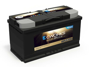 *CWORKS imported car AGM battery *BMW F20 1 series 118 i DBA-1R15 LN5 90Ah AGM for free shipping gome private person delivery possibility 