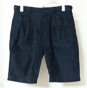 Engineered Garments エンジニアードガーメンツ Truman Short Broken Twill トゥルーマン ショーツ ショート パンツ 34 紺